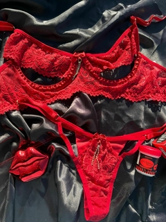 Conjunto Aberto com strass