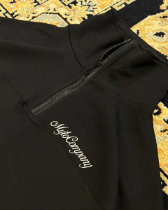 HALFZIP BLACK - Myto