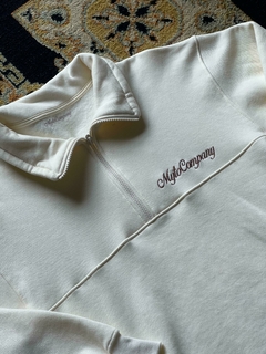 HALFZIP REGULAR BEIGE - Myto