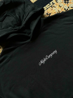 BLACK BASIC HOODIE - comprar online