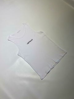 MUSCULOSA TANK TOP WHITE - comprar online