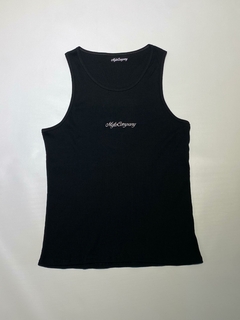 MUSCULOSA TANK TOP BLACK