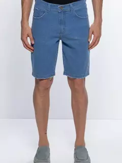 Bermuda Masculina Slim Azul DLZ Azul Claro