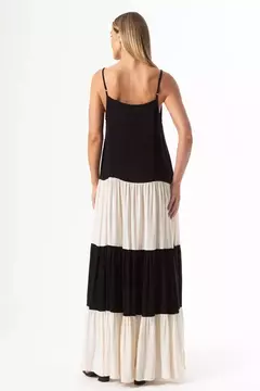 Vestido de Alça Longo Listrado Sly na internet