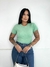 Tshirt Feminina Ribana Canelada Premium Moda Casual - comprar online