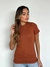 Tshirt Feminina Ribana Canelada Premium Moda Casual