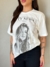 Imagem do Tshirt Feminina 100% Algodão Estampada City News Casual