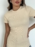 Tshirt Feminina Ribana Canelada Premium Moda Casual