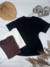 Tshirt Feminina Oversized 100% Algodão Lisa Casual