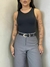 Imagem do Body Feminino Regata Suplex Duplo Decote Redondo Casual