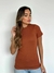 Tshirt Feminina Ribana Canelada Premium Moda Casual na internet