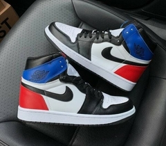 Zapatillas de deporte Jordan high-top, estadio, azul, blanco