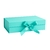 Caixa Dobrável com Fita de Cetim Tiffany PP 20x18,2x8cm - comprar online