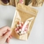 Imagem do Saco Stand Up Pouch Kraft c/ Frente Transparente 14x20+4cm - Pct c/ 50
