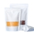 Saco Stand Up Pouch Branco Impermeável 12x20+4cm - Pct c/ 50