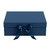 Caixa Dobrável com Fita de Cetim Azul PP 20x18,2x8cm - comprar online