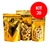 Saco Stand Up Pouch Dourado Brilhante 14x20+4cm - Caixa c/ 1000 un (20 pacotes)