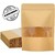 Saco Stand Up Pouch Kraft c/ Visor 18x26+4cm - Pct c/ 50