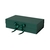 Caixa Dobrável com Fita de Cetim Verde Brilhante PP 20x18,2x8cm - TechShed Brasil