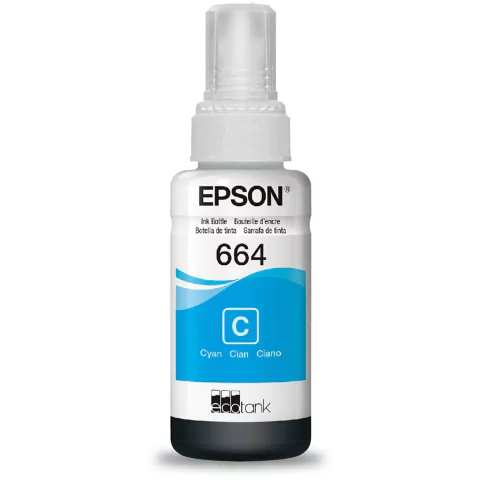 Imagem do Garrafa Refil de Tinta Epson T664 para Ecotank L365, L375, L565, L575, L1300, L120, L380, L395, L396