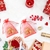 Saquinho de Organza Vermelho 10x15cm - Pct c/ 100 - TechShed Brasil