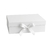 Caixa Dobrável com Fita de Cetim Branca PP 20x18,2x8cm - comprar online
