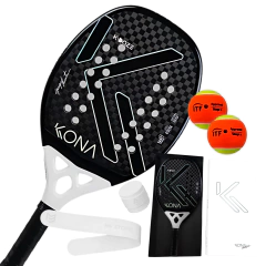 Raquete Beach Tennis Kona K-doze White 2025 - comprar online