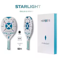 Raquete de Beach Tennis HEROES JADE STARLIGHT