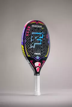 Raquete de Beach Tennis FOBEL MACAW - GUSTAVO RUSSO - loja online
