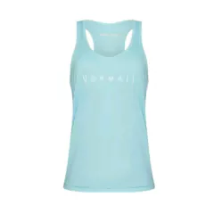 Regata Feminina Nadador Faixa Lateral Beach MORMAII - Azul Claro
