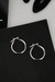 Argola Minimal G Prata 925