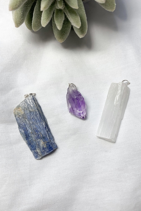 Pingente de Cristal Bruto