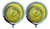 Faros Halogenos Ambar Base Metal Cromado Universal Con Tapa