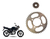 Kit Corona Y Piñon Yamaha Ybr 125 43t/14t Osaka Kcp-104