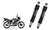 Kit X2 Amortiguadores De Moto Zanella Rx 200 Cc Osaka