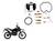 Kit Reparacion Carburador Motomel Skua 250 Con Flotante