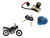 Kit Llave Contacto Tapa Tanque Honda Cg New 150 Osaka - comprar online