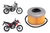 Kit X6 Filtro De Aceite Para Honda Nx 400 / Xre 300 Osaka en internet