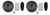 Kit X2 Cazoletas Delanteras Ford Fiesta 96/01 Ka 1.0 97/15 C