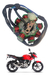 Estator Bajaj 135ls 8 Bobinas Osaka Mot-estbj135 en internet