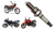Kit X6 Bujia Rouser 220 / Cg150 / Fz16 12 Mm Larga Con Resis en internet