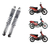 Kit X2 Amortiguadores 110 Cc Smash / Cronos / Brava Osaka en internet