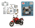 Kit X3 Kit Reparacion Carburador Yamaha Fz16 Sin Diafragma C en internet