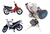 Llaves Contacto Yamaha Crypton 110 Zanella Sexy 110 Osaka en internet