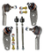 Kit X2 Rotulas+2 Precaps+2 Extremos Clio 2 Symbol Thompson