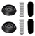 Kit X2 Cazoletas Traseras Ford Ka Fiesta 96/01 Fuelle+tope