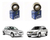 Kit X2 Ruleman Rueda Delantera Chevrolet Corsa Agile Fun Cel
