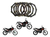 Disco De Embrague Motomel Skua 150 200 250 X6 Unidades Osaka - comprar online