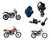 Kit Llave Contacto Tapa Tanque Tornado Cbx 250 Twister Nxr 1 - comprar online