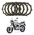 Disco De Embrague Yamaha Ybr 250 (5 + 1) Osaka Mot-sam2058